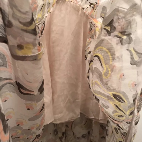 SALE Free People NWOT XS falling skies floral skirt - Picture 6 of 9